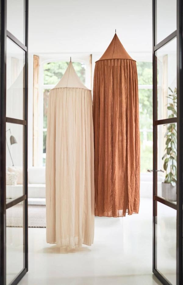 Jollein Klamboe vintage 245cm - nougat (doos beschadigd) - Afbeelding 4