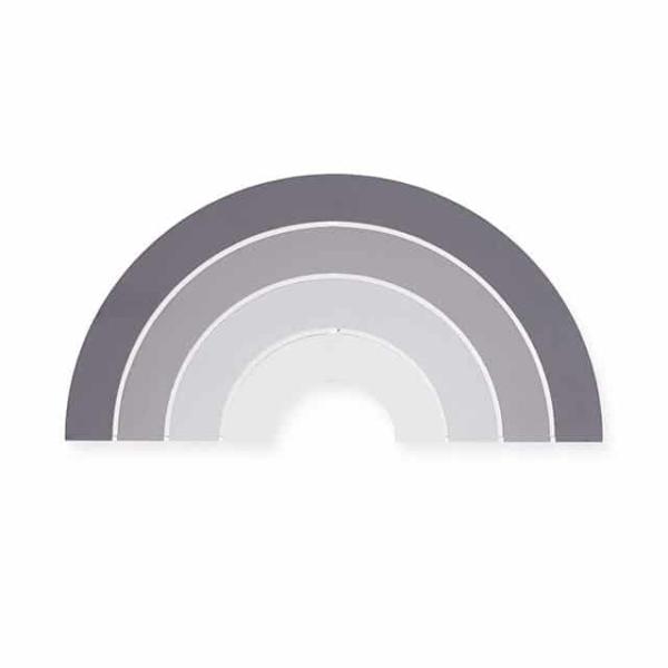 Jollein wandlamp Rainbow - grey (b-keus)