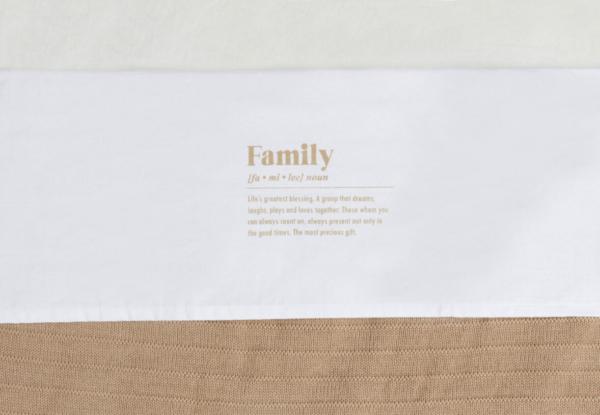 Jollein laken Family - wit