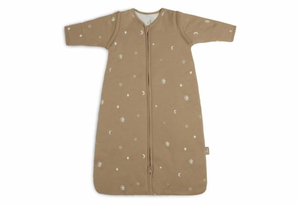Jollein slaapzak met afritsbare mouw - stargaze - biscuit