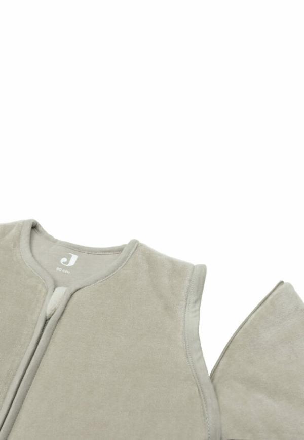 Jollein Baby Slaapzak Met Afritsbare Mouw velvet - Olive green - Afbeelding 5