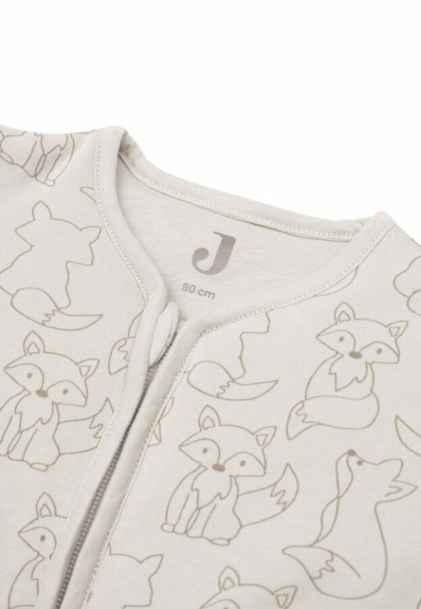 Jollein Baby Slaapzak Met Afritsbare Mouw  Fox - Nougat - Afbeelding 3