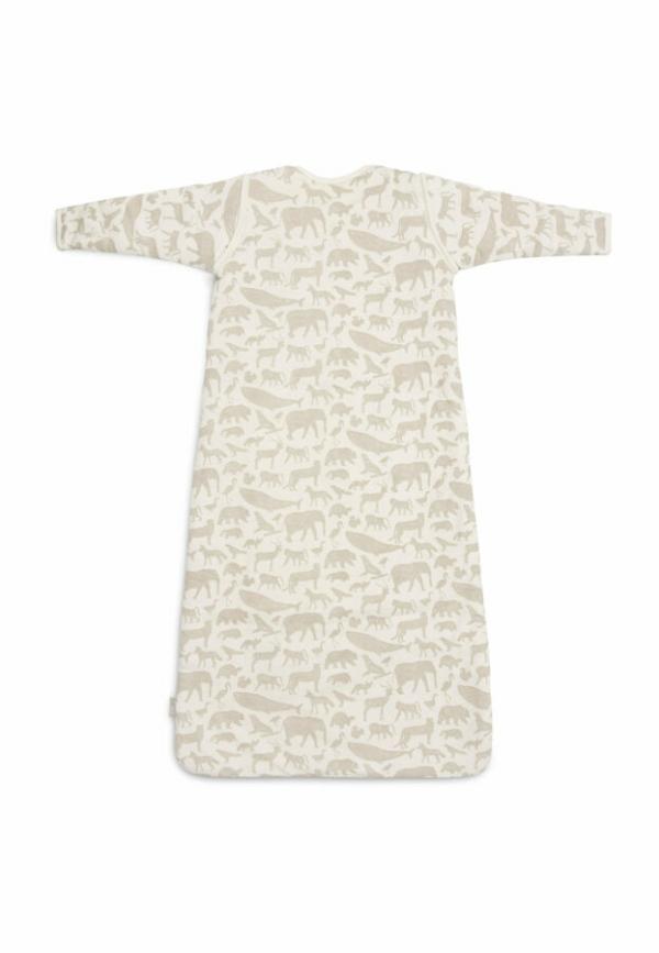 Jollein Baby Slaapzak Met Afritsbare Mouw  Animals - Nougat - Afbeelding 2