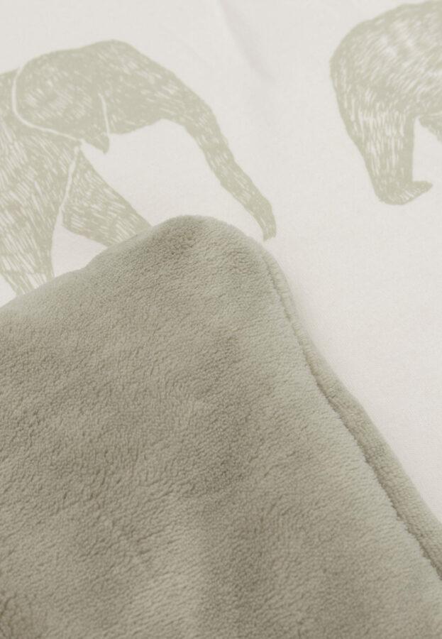 Jollein Boxkleed 75x95cm Animals - Olive Green - Afbeelding 4