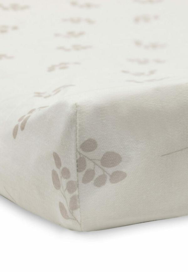 Jollein Aankleedkussenhoes Jersey 50x70cm - twig - Wild rose - Afbeelding 3