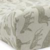 Jollein Aankleedkussenhoes Jersey 50x70cm - Animals - Olive Green - Afbeelding 2