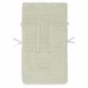Jollein Voetenzak voor Autostoel Kinderwagen Grain Knit - Olive Green - Afbeelding 3