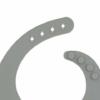 Jollein Slab met opvangbakje waterproof - storm grey - Afbeelding 2