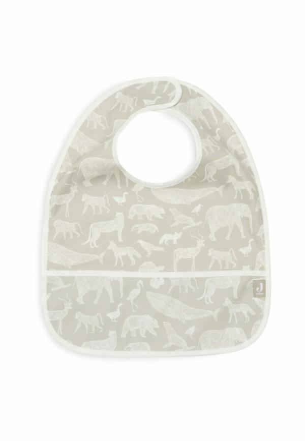 Jollein Slab (2pack) waterproof - Animals - Olive Green - Afbeelding 2