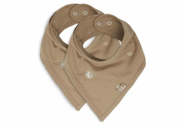 Jollein Slab Bandana Stargaze- 2 Stuks - biscuit