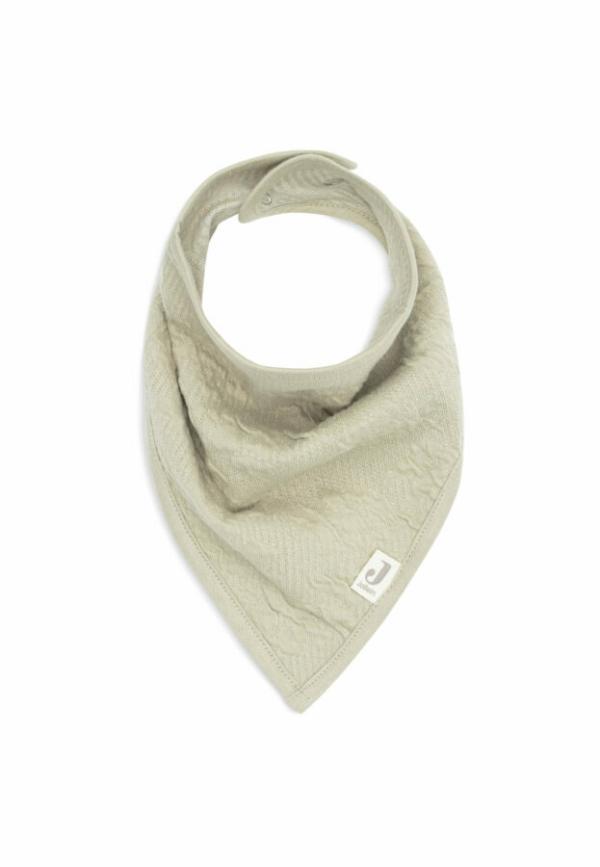 Jollein Slab Bandana Soft Waves - Nougat - 2 Stuks - Afbeelding 6