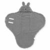 Jollein Wikkeldeken Bunny - storm grey - Afbeelding 5