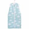 Jollein hydrofiel slaapzak zomer - Clouds jade - mt 70 (0.7 tog) - Afbeelding 2