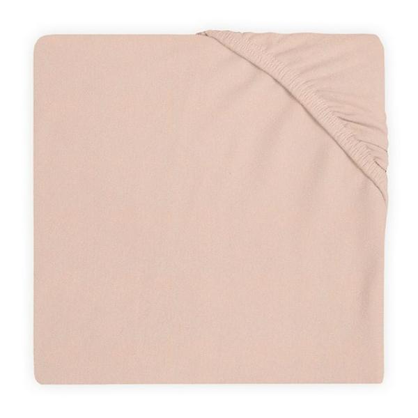 Jollein hoeslaken jersey 40/50 x 80/90 - pale pink (2-pack)