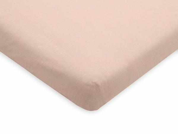 Jollein hoeslaken jersey 40/50 x 80/90 - pale pink (2-pack) - Afbeelding 2