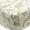 Jollein Hoeslaken Jersey - Animals - olive green - Afbeelding 2