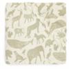 Jollein Hoeslaken Jersey - Animals - olive green