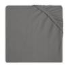 Jollein hoeslaken jersey - stormy grey