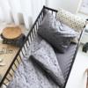Jollein hoeslaken jersey - stormy grey - Afbeelding 4