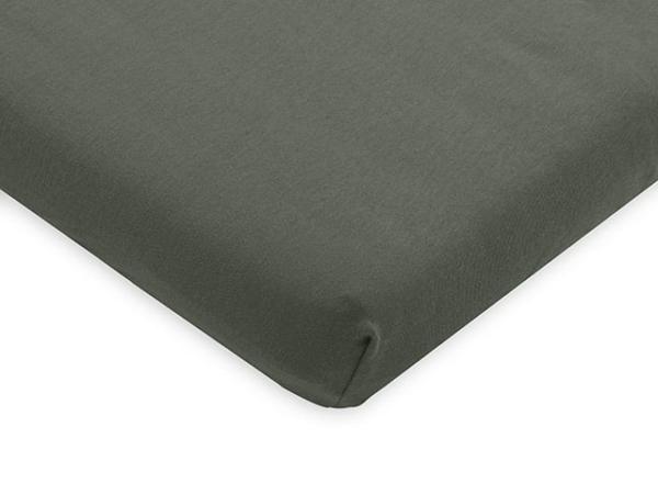 Jollein hoeslaken jersey - ash green - Afbeelding 2