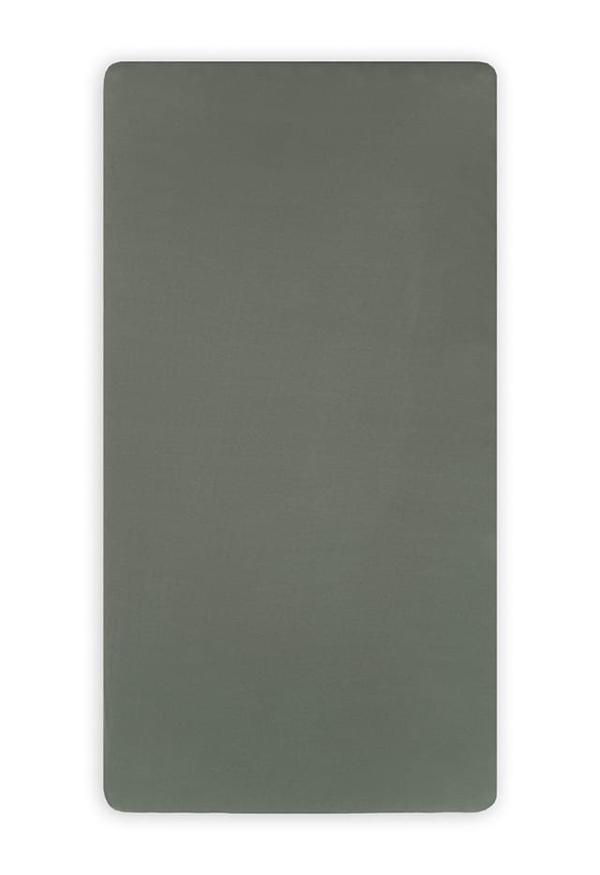 Jollein hoeslaken jersey - ash green - Afbeelding 3