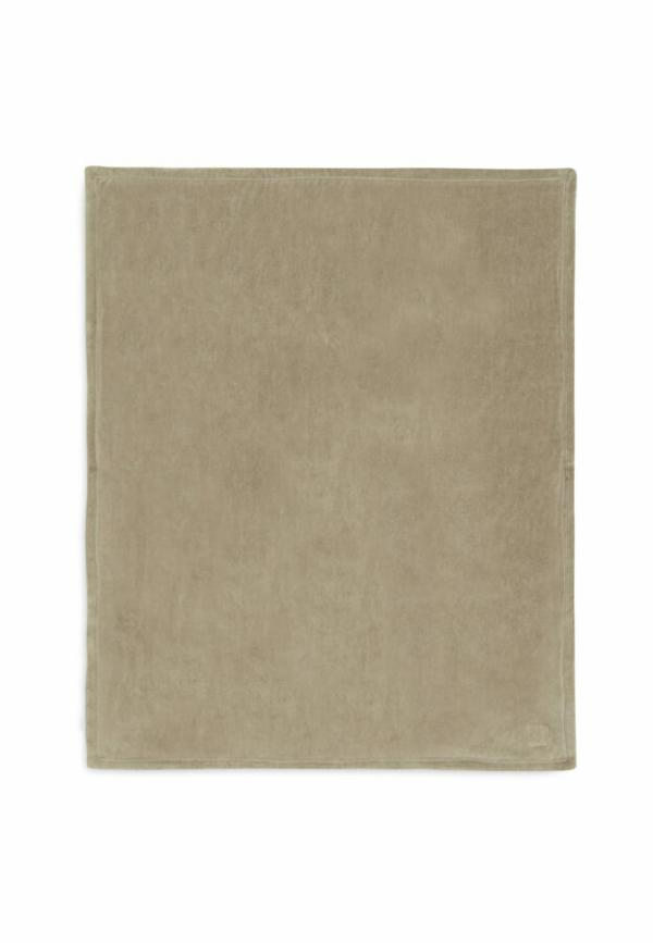 Jollein Deken Soft Waves - Olive Green/Velvet - Afbeelding 4