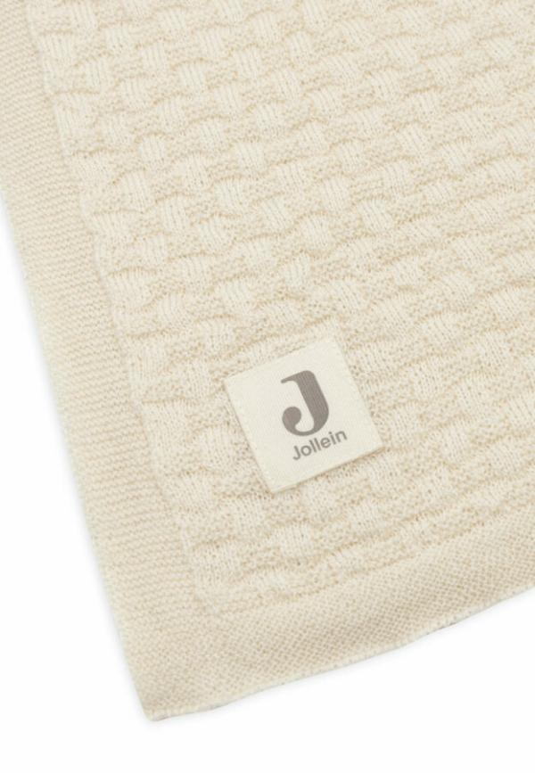 Jollein weave Knit  - Merino Wol - oatmeal - Afbeelding 5