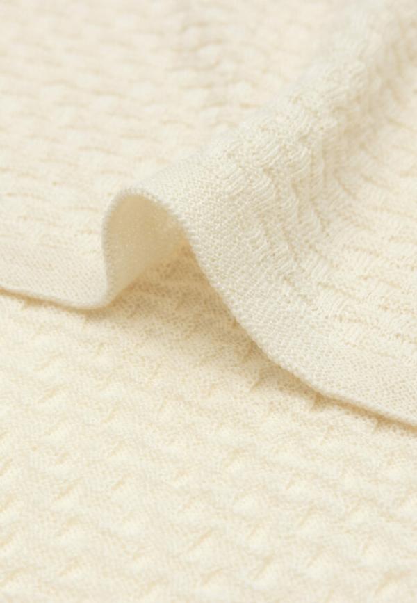 Jollein weave Knit  - Merino Wol - oatmeal - Afbeelding 2