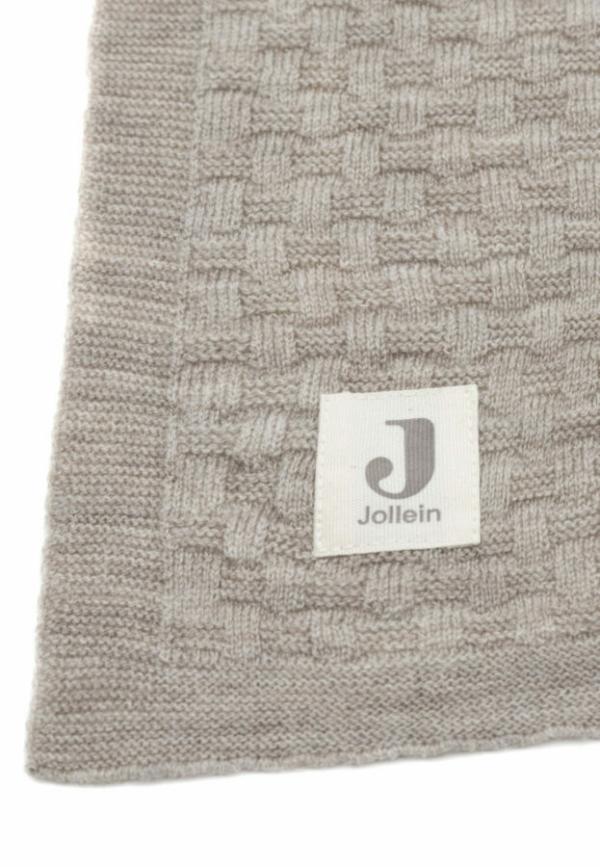 Jollein weave Knit  - Merino Wol - funghi - Afbeelding 3