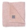 Jollein Deken River knit / coral fleece - pale pink - Afbeelding 2