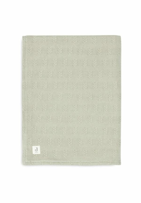 Jollein Grain Knit velvet - Olive Green - Afbeelding 3