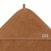 Jollein Badcape badstof 75x75cm - caramel - Afbeelding 2