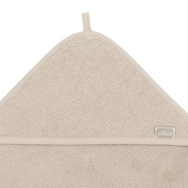 Jollein Badcape badstof 75x75cm - nougat - Afbeelding 3