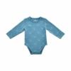 Jollein romper lange mouw Little lion - Teal