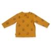 Jollein Shirt lange mouw Wild animal - mustard