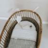 Koeka wiegdeken Portobello (zomer) - steel grey - Afbeelding 3