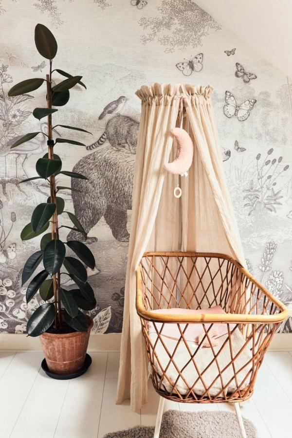 Jollein Sluier vintage 155cm - nougat (verpakking kapot) - Afbeelding 3