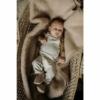 Alwero deken 100% Wol Thumbled (afgewerkt met bies) - beige - Afbeelding 6