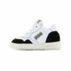 Shoesme Eerste schoentjes witte met zwarte basket sneaker BN24S011-C