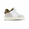 Shoesme Schoentjes witte basket sneaker met ster en panter BN24S014-C - Afbeelding 4