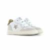 Shoesme Schoentjes witte basket sneaker met ster en panter BN24S014-C - Afbeelding 3