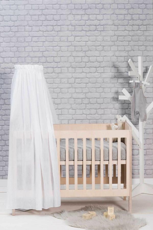 Jollein klamboe vintage (245cm) - wit - Afbeelding 3