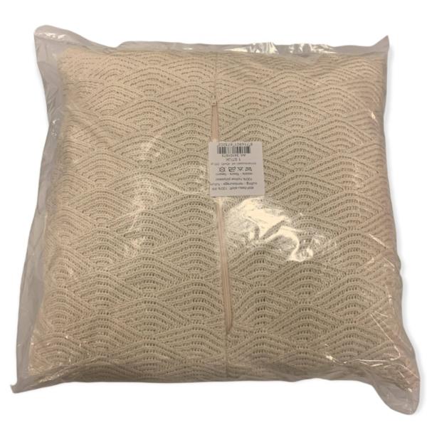 Kussenhoes River 40x40  incl. binnenkussen - cream (sample) - Afbeelding 2