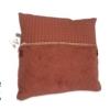 Kussenhoes Amsterdam wafel 40x40  incl. binnenkussen - brique (sample) - Afbeelding 2