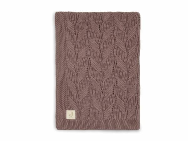 Jollein Deken spring knit - chestnut