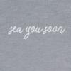Jollein shirt korte mouw sea you soon - Grey - Afbeelding 3