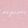 Jollein shirt korte mouw sea you soon - Pink - Afbeelding 2