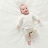 Noppies gebreid vestje Pino met overslaglook - white - Afbeelding 4