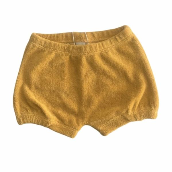 Koeka short badstof soft sunrise - oker - 50/56