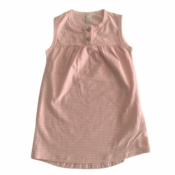 Koeka jurkje linescape Streep Dusty Pink - 62/68